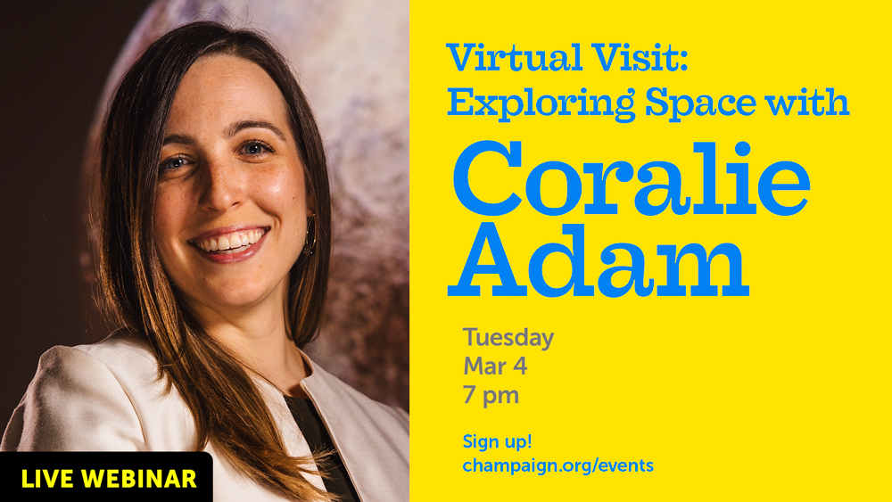 Coralie Adam portrait, event info