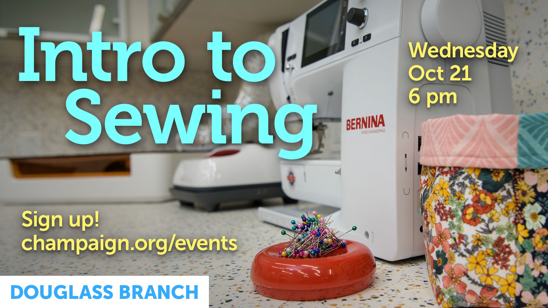 Cricut machine with event information text