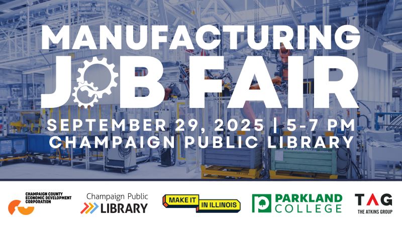 Manufacturing Job Fair with partner logos