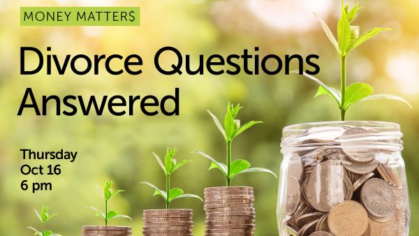coins in jars sprout plants with event information